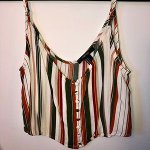 Forever21 striped tank top
